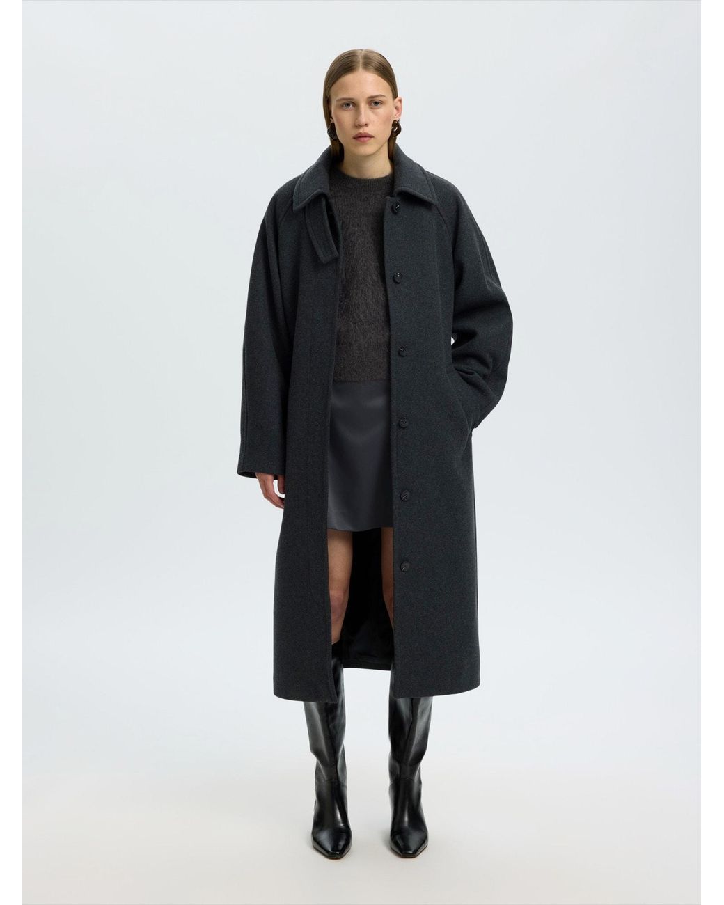SELECTED Black Pullover