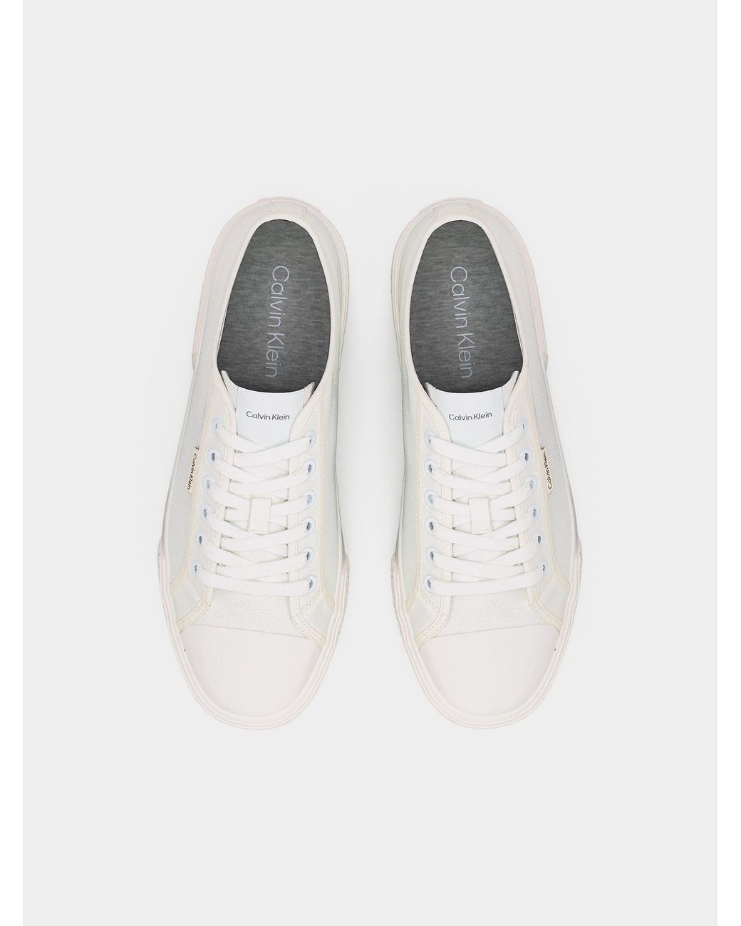 Calvin Klein Sneaker Vulcanised in White für Herren