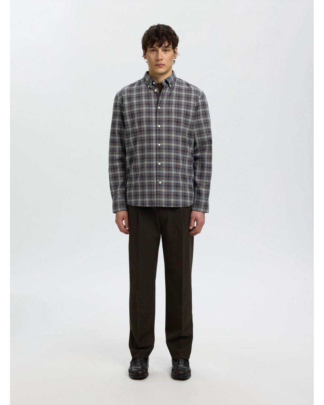 SELECTED Hemd Slmcole in Gray für Herren