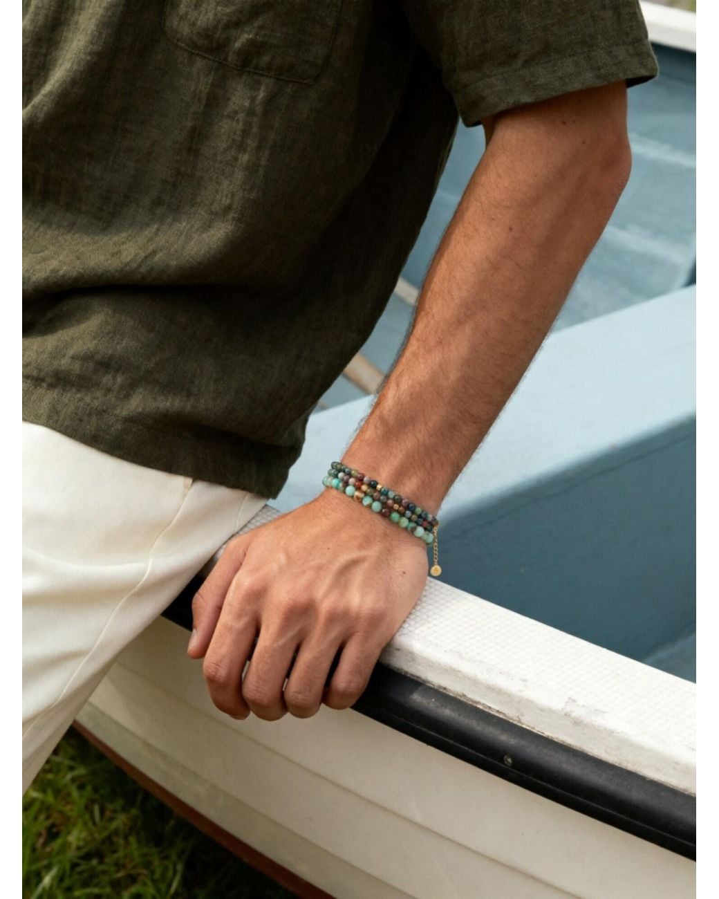 Arka Armband Mediterranean in Green für Herren
