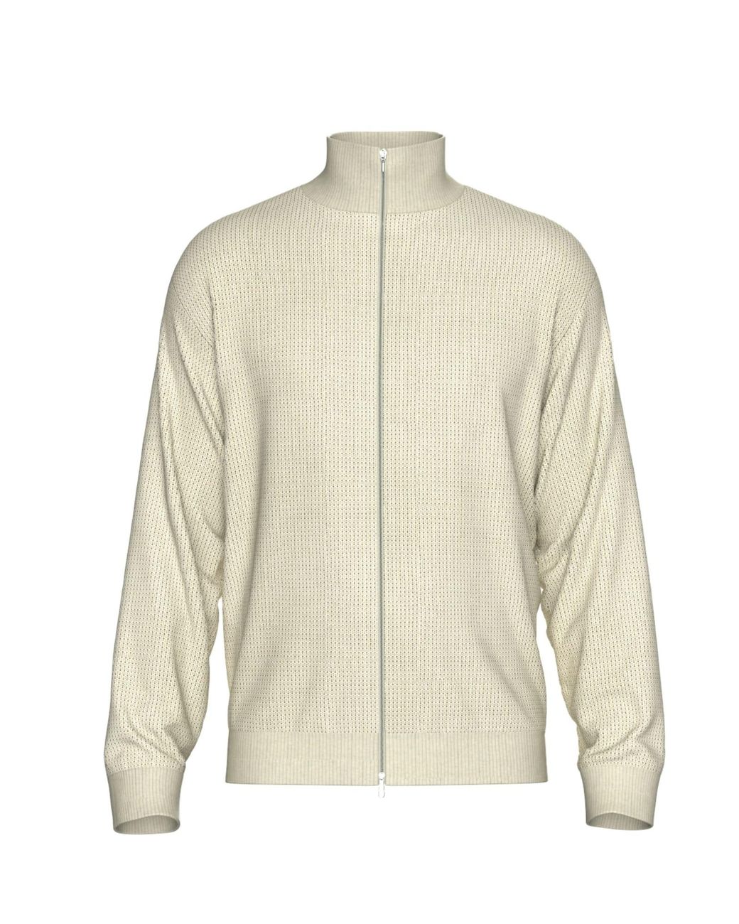 SELECTED Strickjacke Dane in White für Herren
