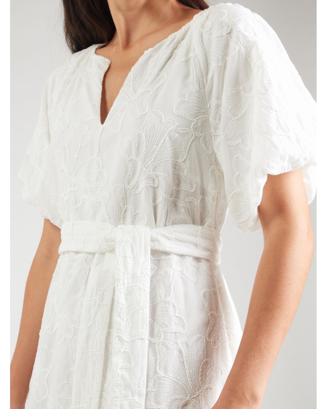 Comma, White Kleid