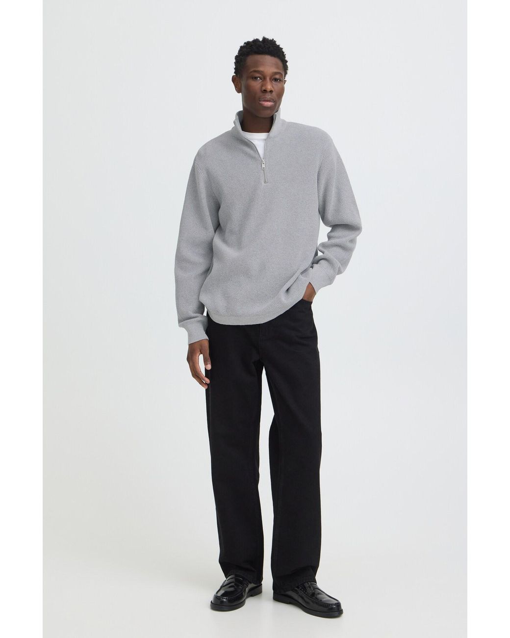 Solid Pullover Sdvian in Gray für Herren