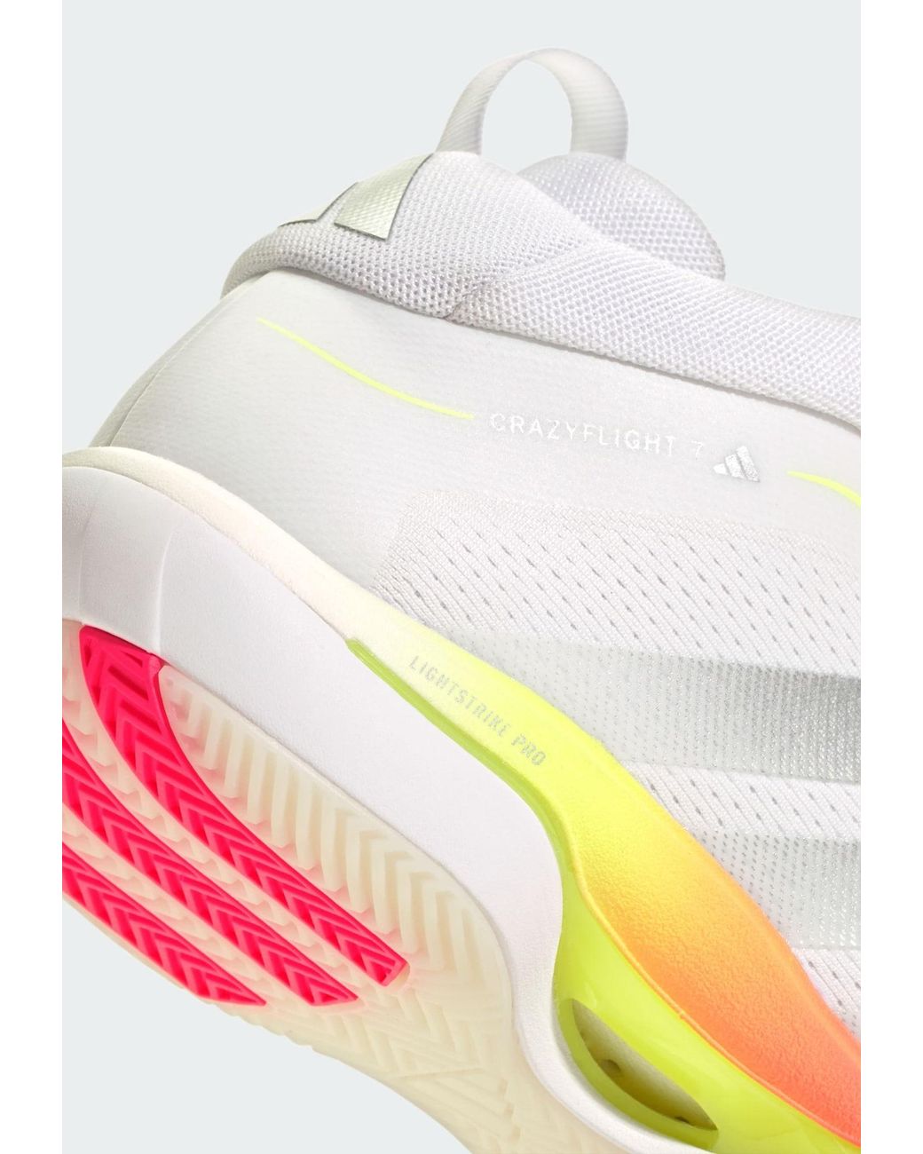 Adidas White Sportschuh Crazyflight 7