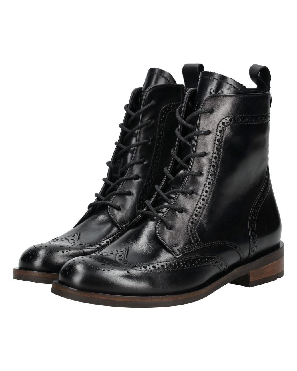 LLOYD SELECTED Black Schnürstiefelette Dara 325