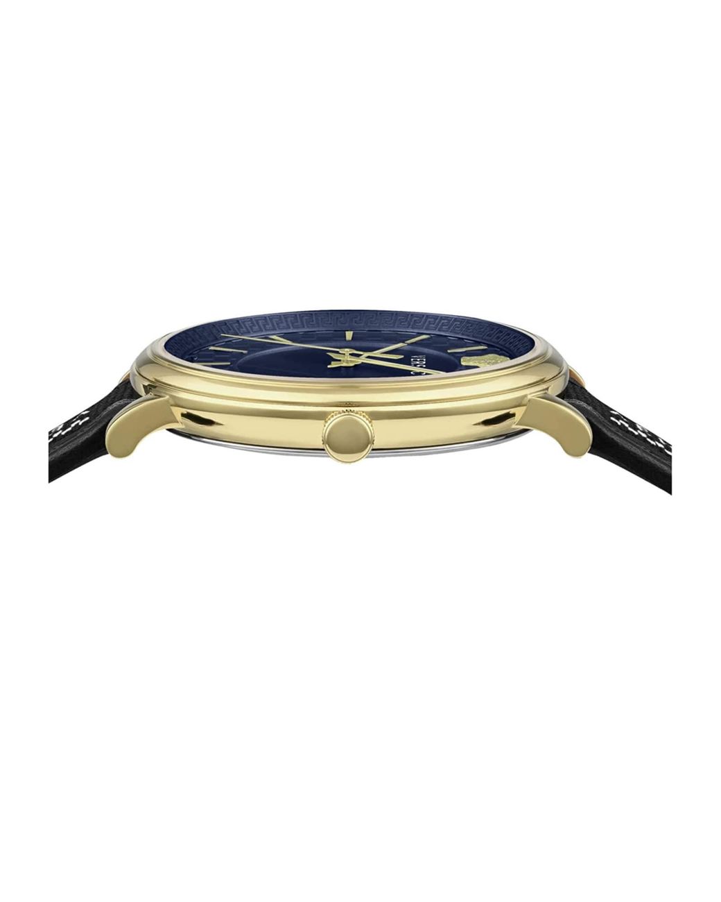 Versace Analoguhr V-Circle in Blue für Herren