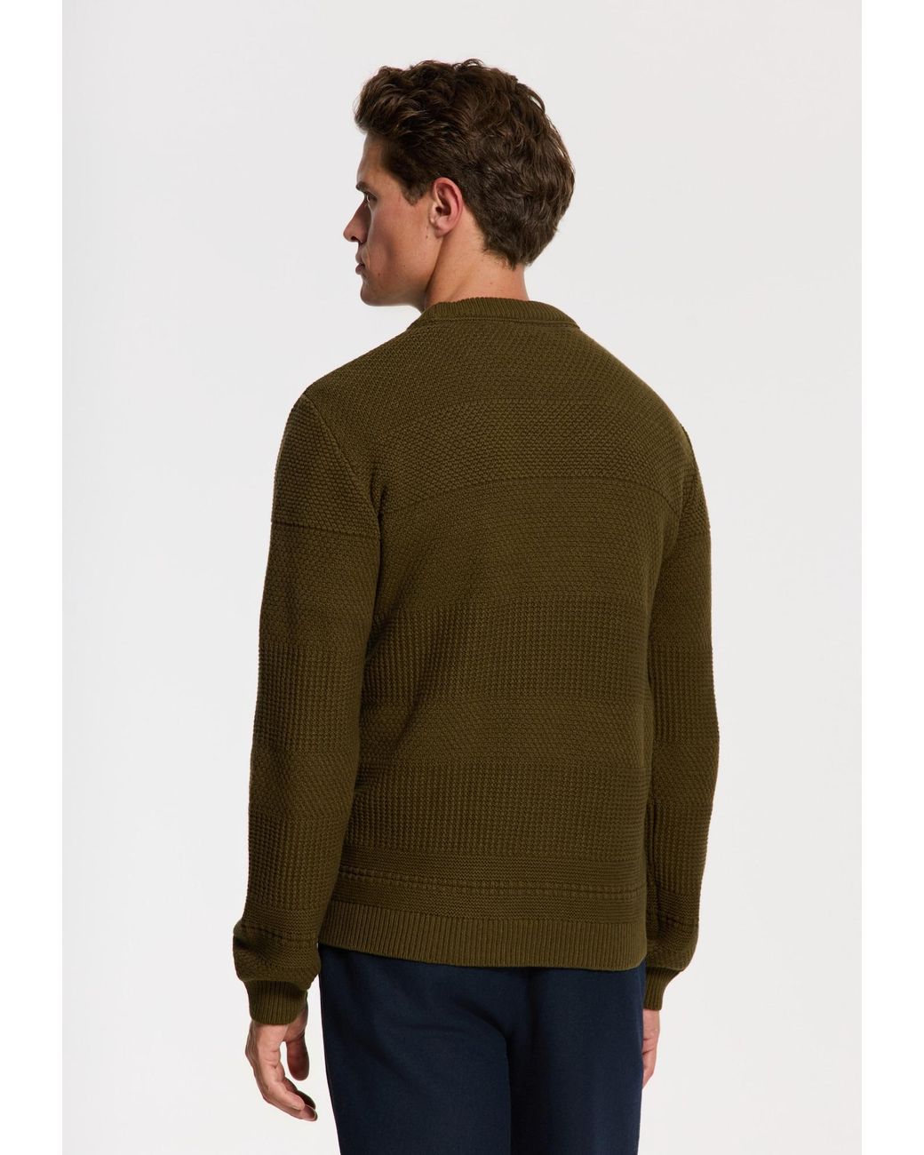 Shiwi Pullover in Green für Herren