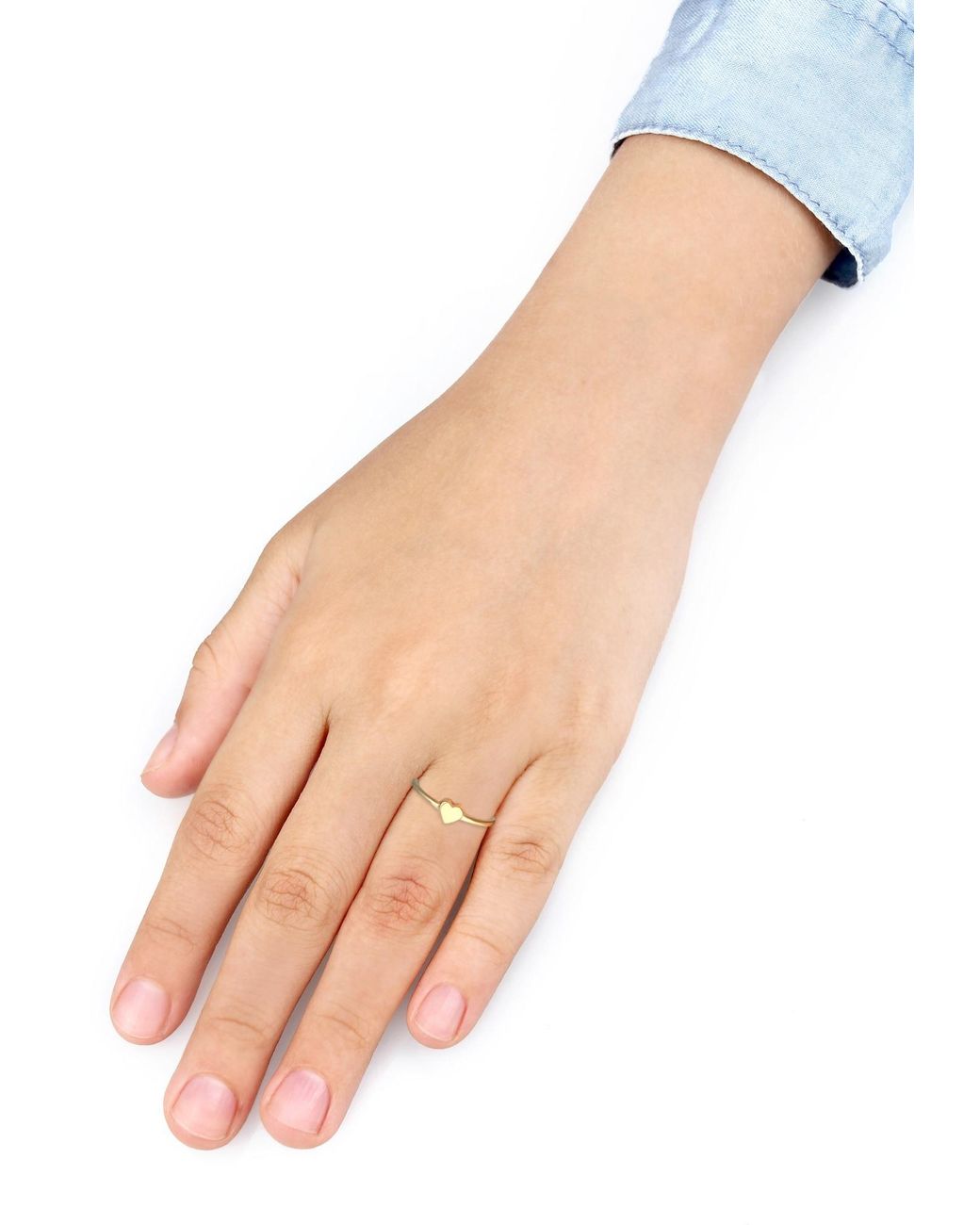 Elli Jewelry Metallic Ring Herz