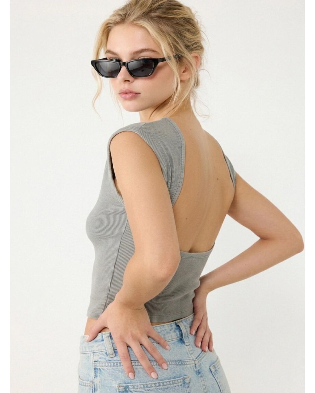Alexa Dash Natural Bluse