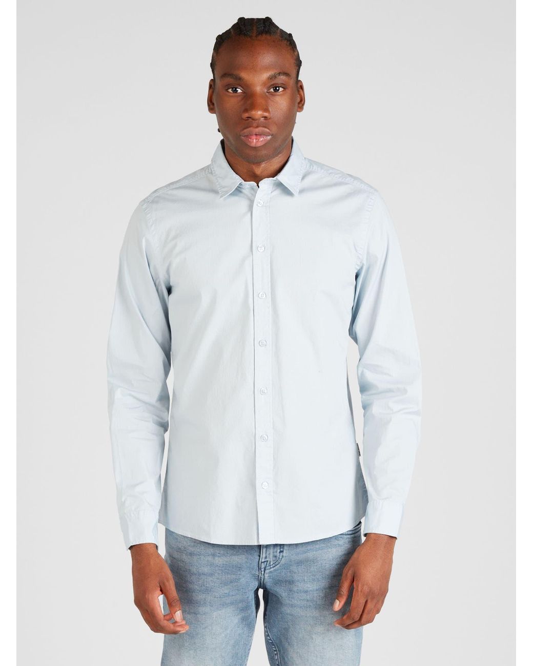 Blend Hemd in White für Herren