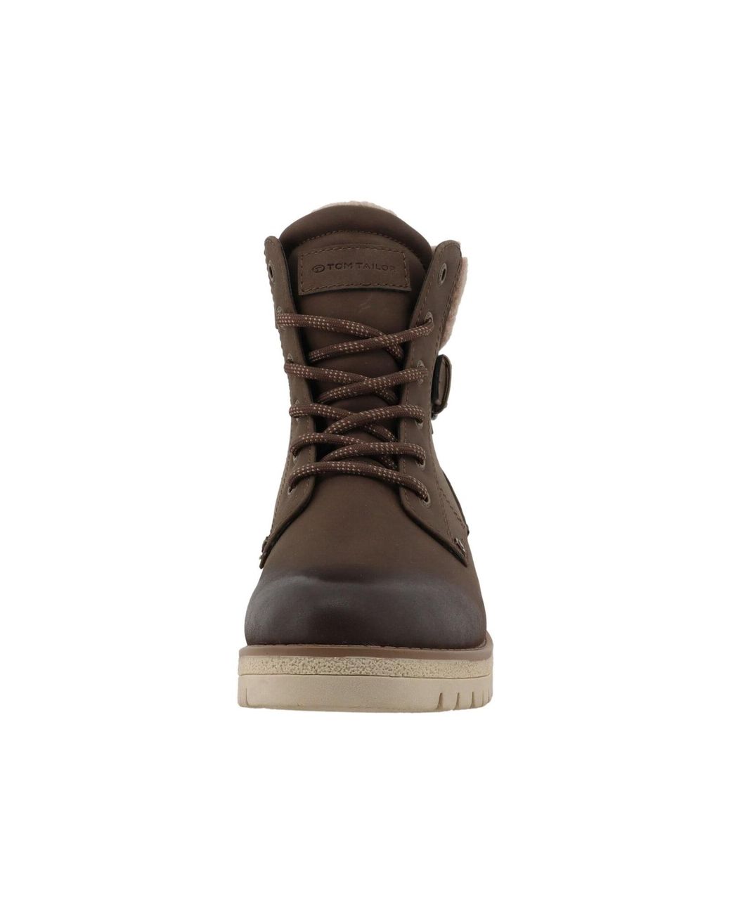 Tom Tailor Brown Schnürstiefelette