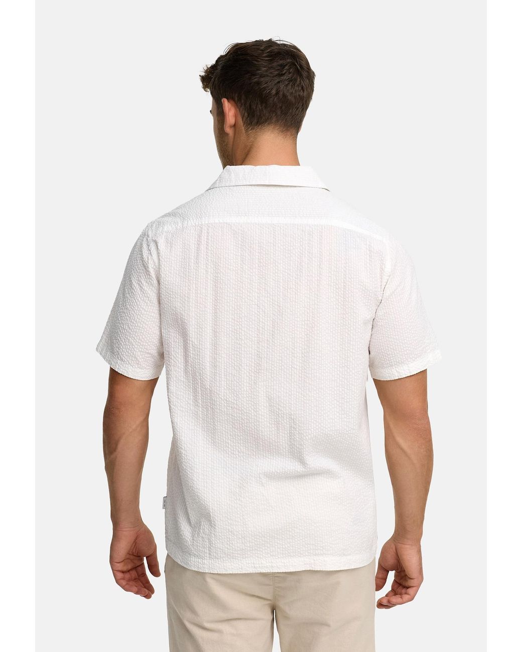 INDICODE Hemd Driller in White für Herren