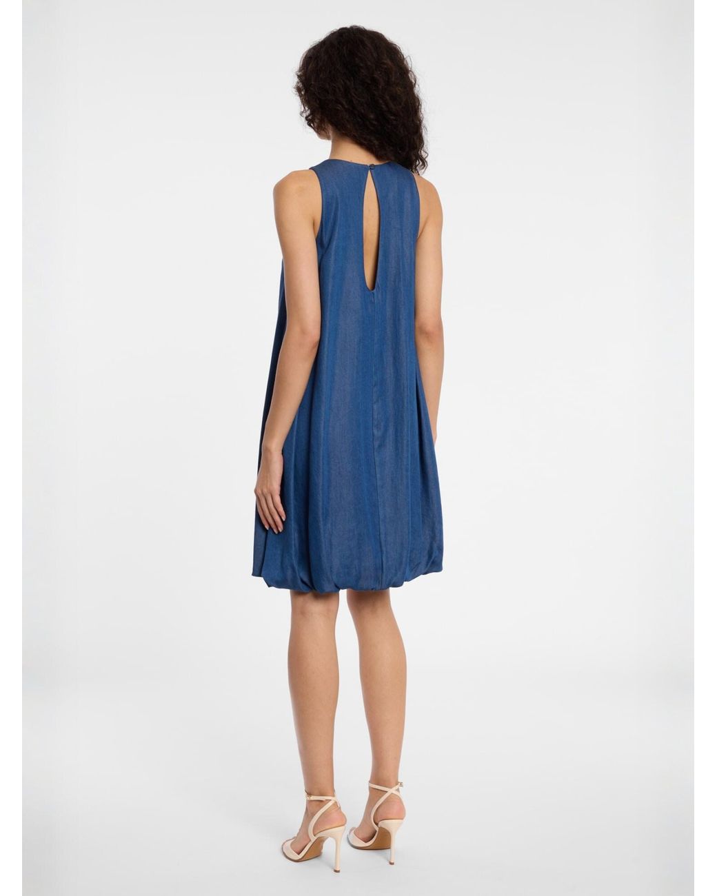Ana Alcazar Blue Kleid Darin