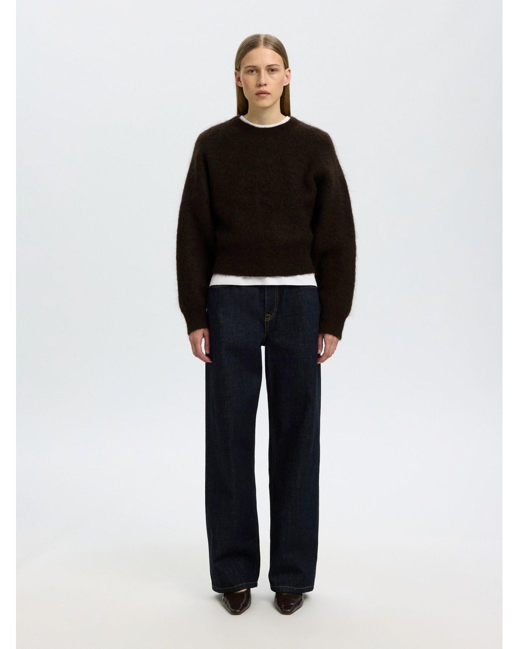 SELECTED Black Pullover