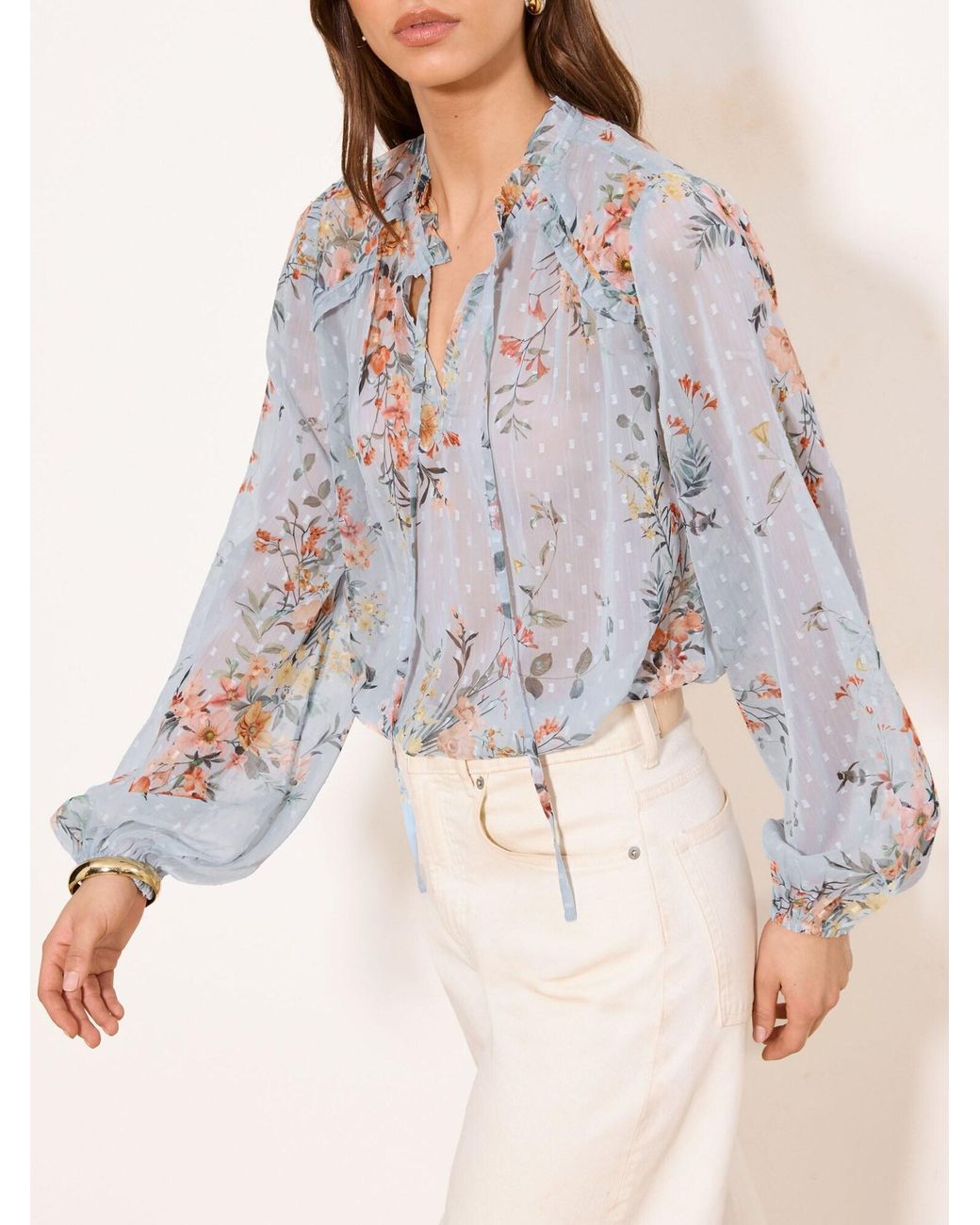 Lipsy Gray Bluse