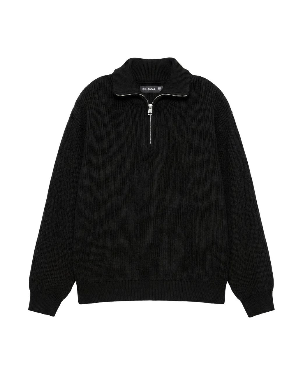 Pull&Bear Pullover in Black für Herren