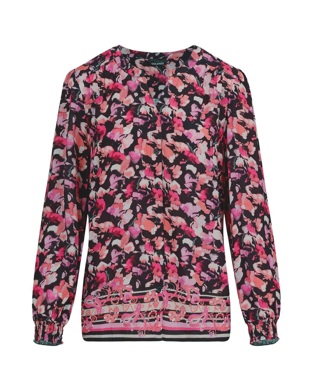 Goldner Red Bluse