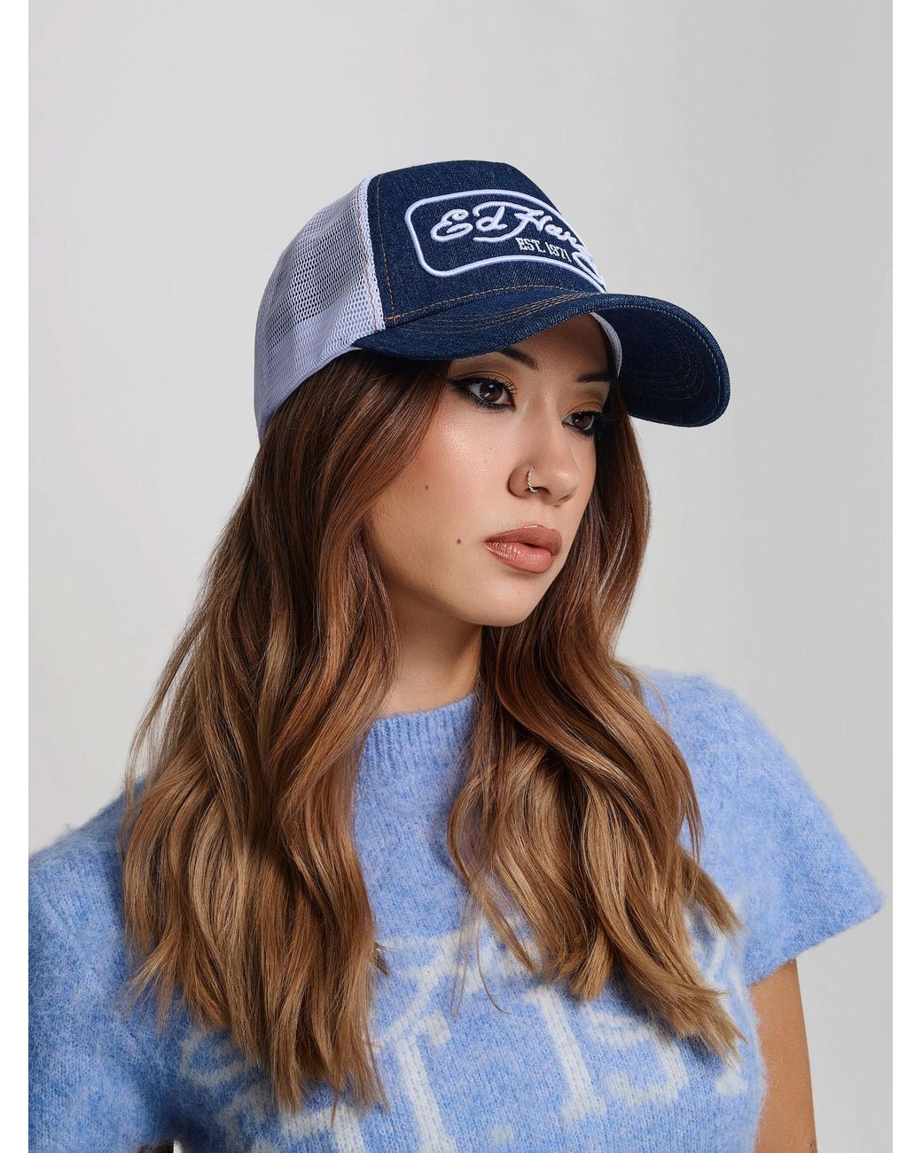 Ed Hardy Blue Cap