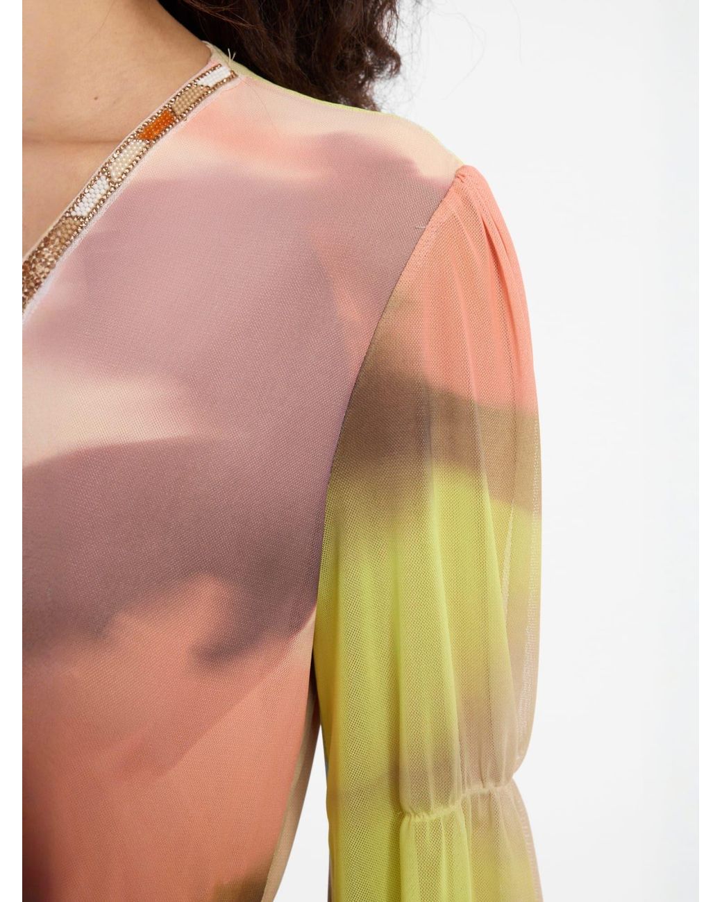 Ana Alcazar Multicolor Kleid Denea