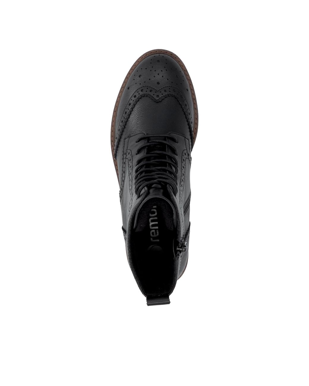Remonte Black Schnürstiefelette