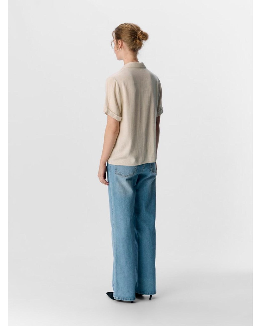 Object Natural Bluse Objsanne