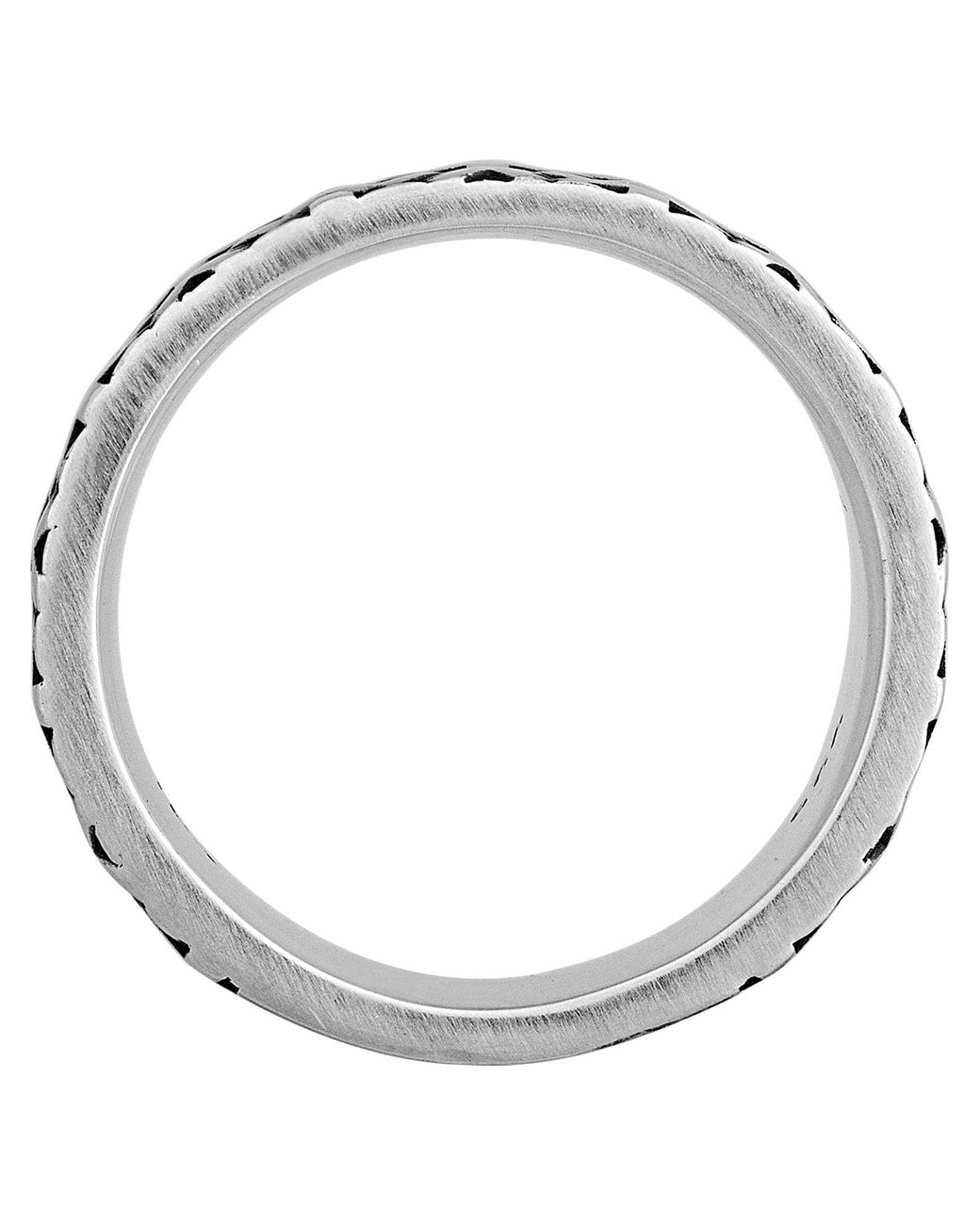 Caï Ca Ring in Metallic für Herren