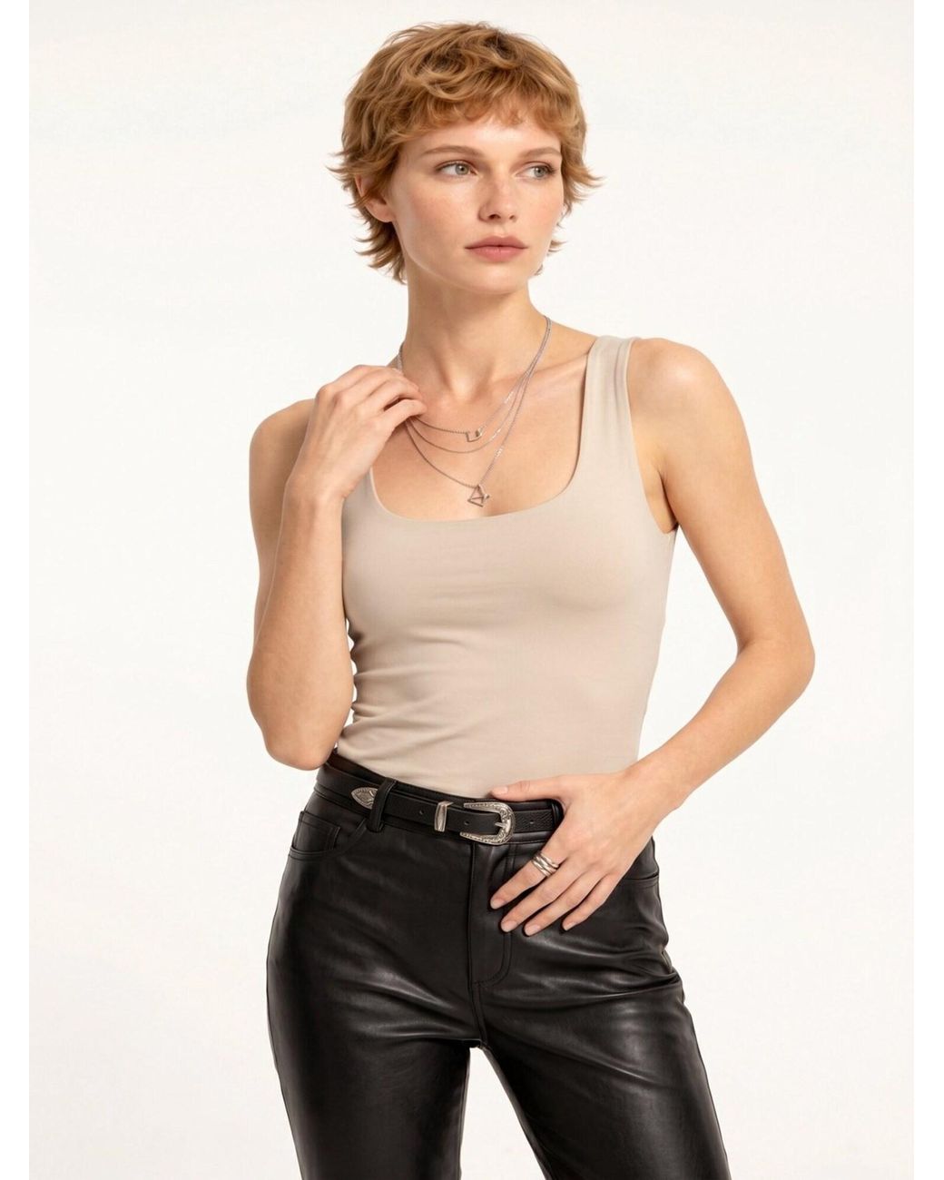 Alexa Dash Natural Bluse