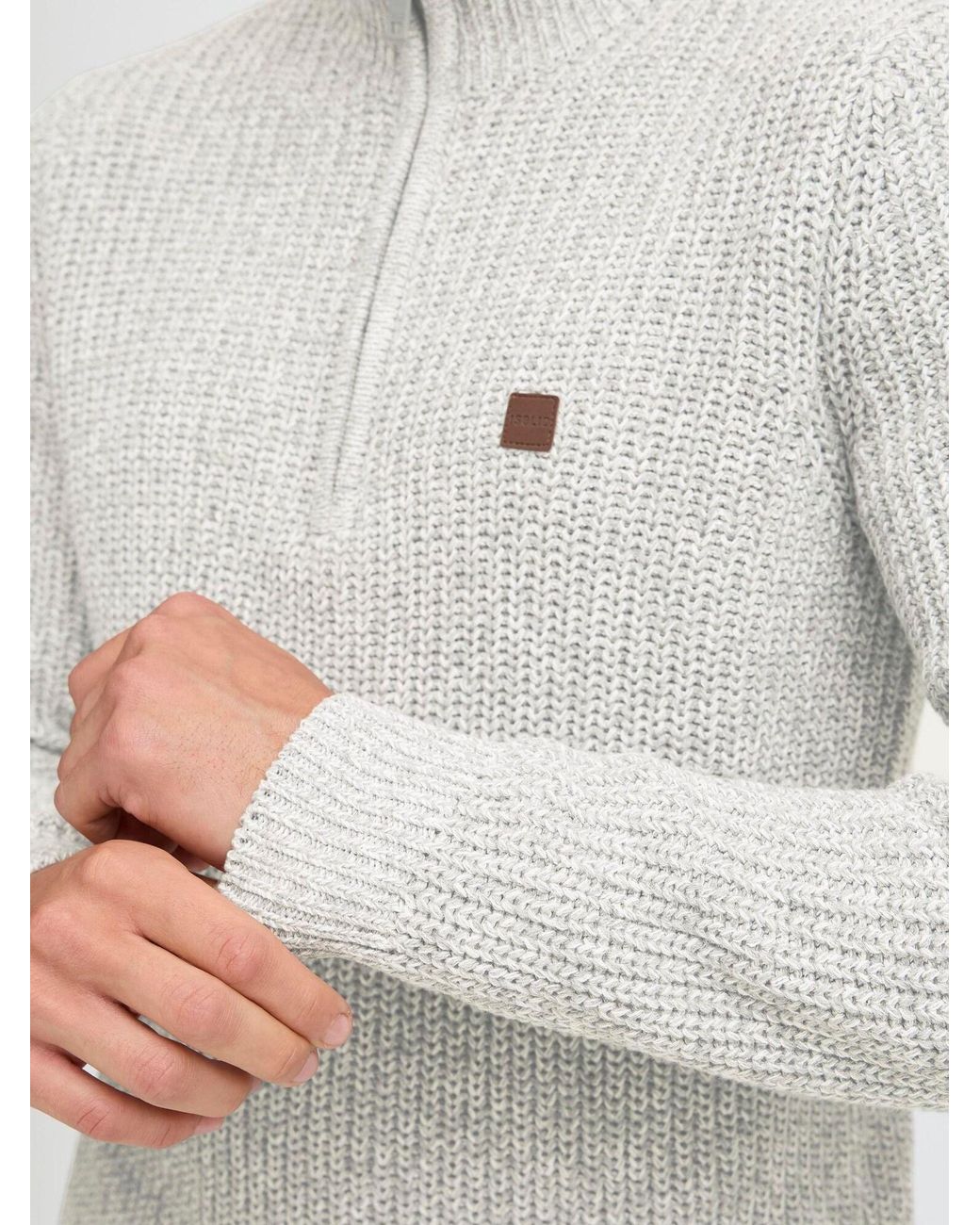 Solid Pullover Sdricardo in White für Herren