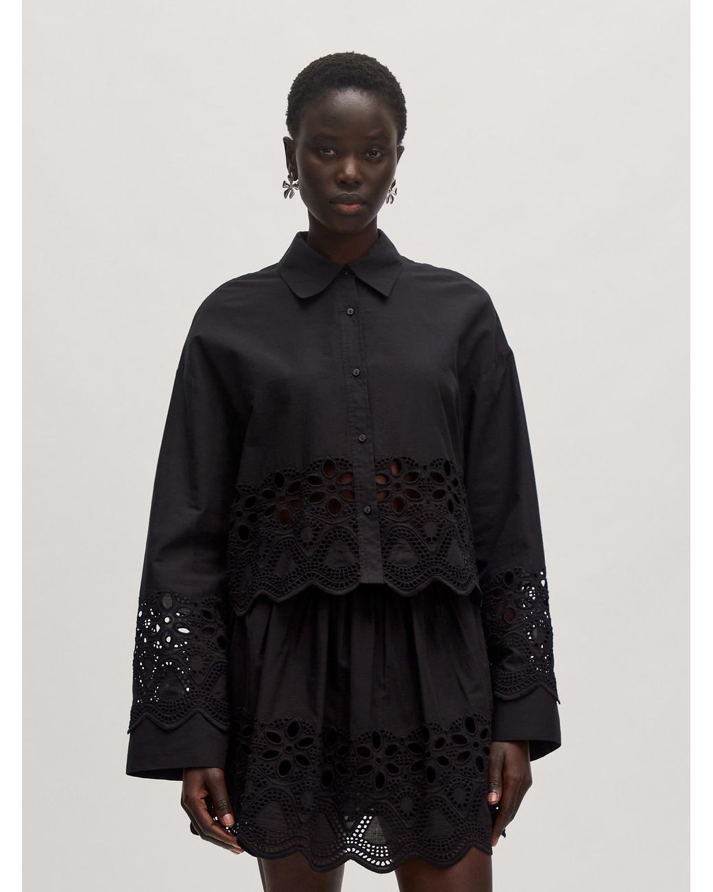 EDITED Black Bluse Sophia