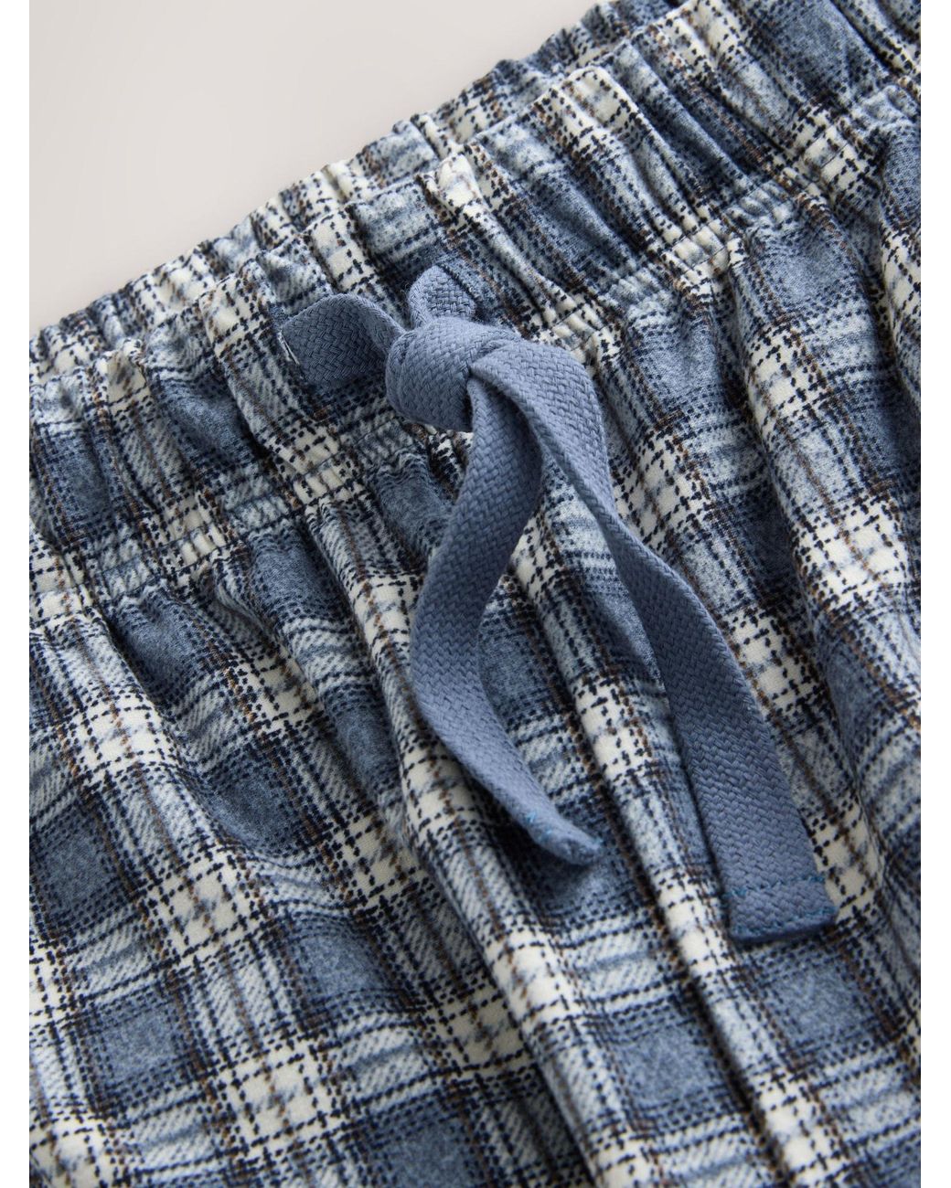 Next Pyjamahose Motion Flex in Blue für Herren