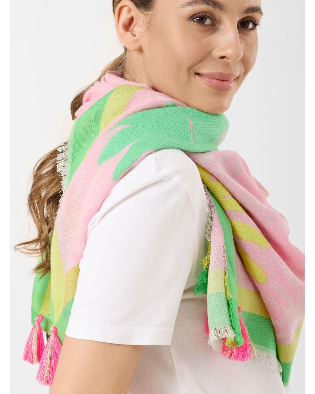 Codello Pink Tuch Mit Sonnen-Motiven