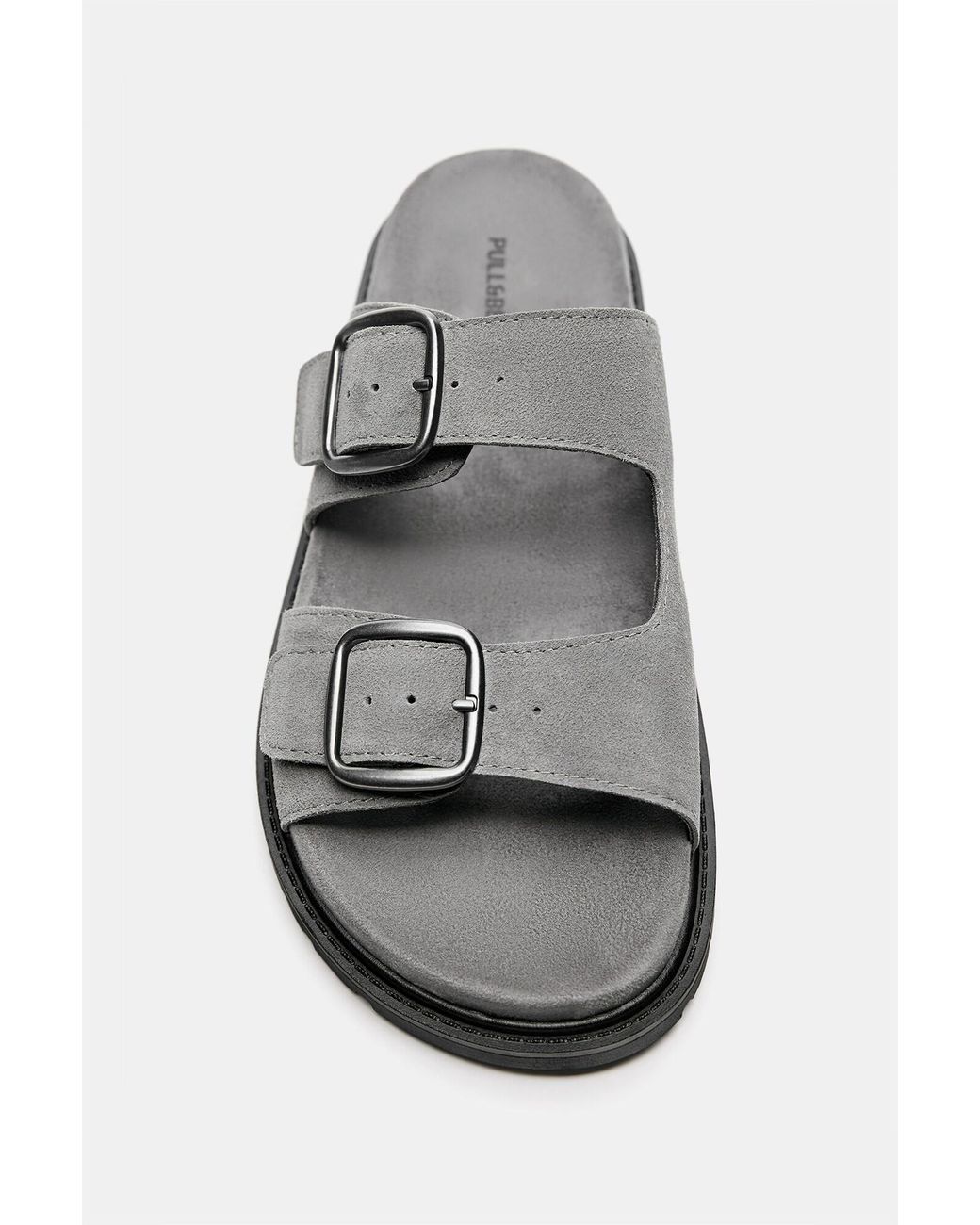 Pull&Bear Pantolette in White für Herren