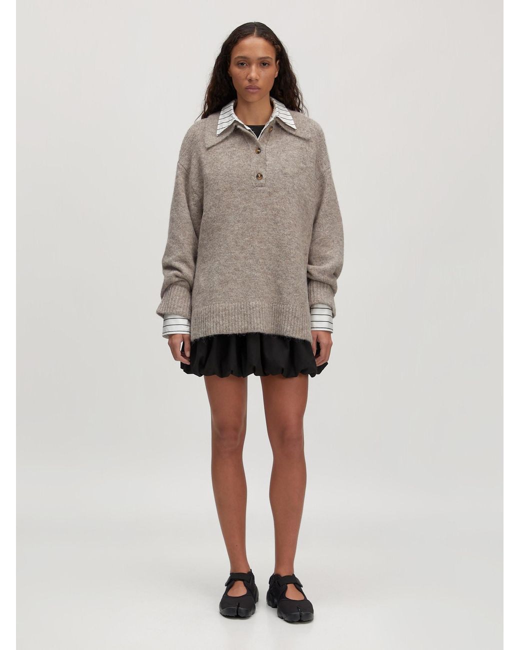 EDITED Gray Pullover Laiani