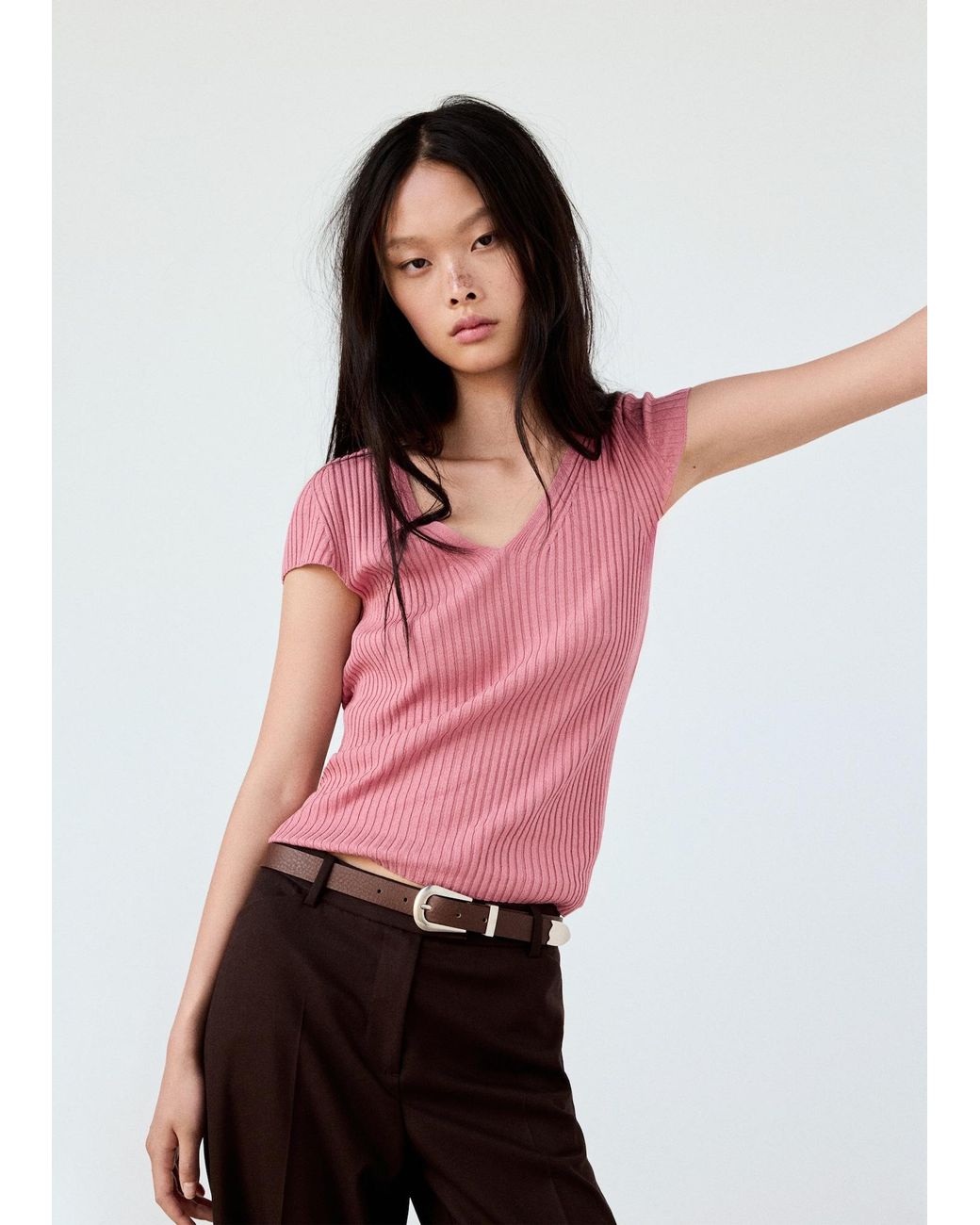 Mango Pink Pullover Frambu