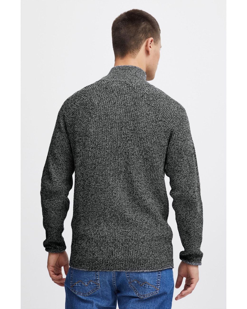 Solid Strickjacke Kotcha in Gray für Herren