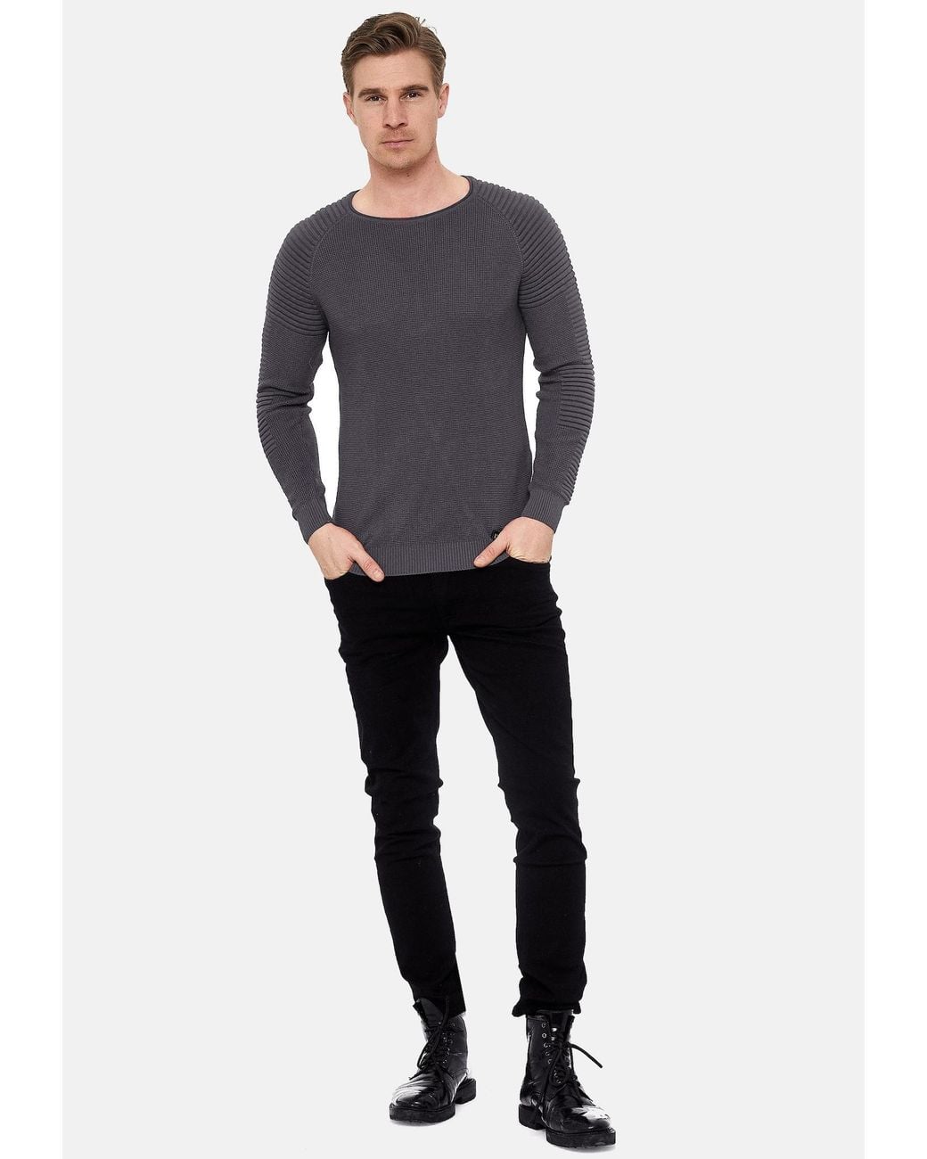 Rusty Neal Pullover in Gray für Herren