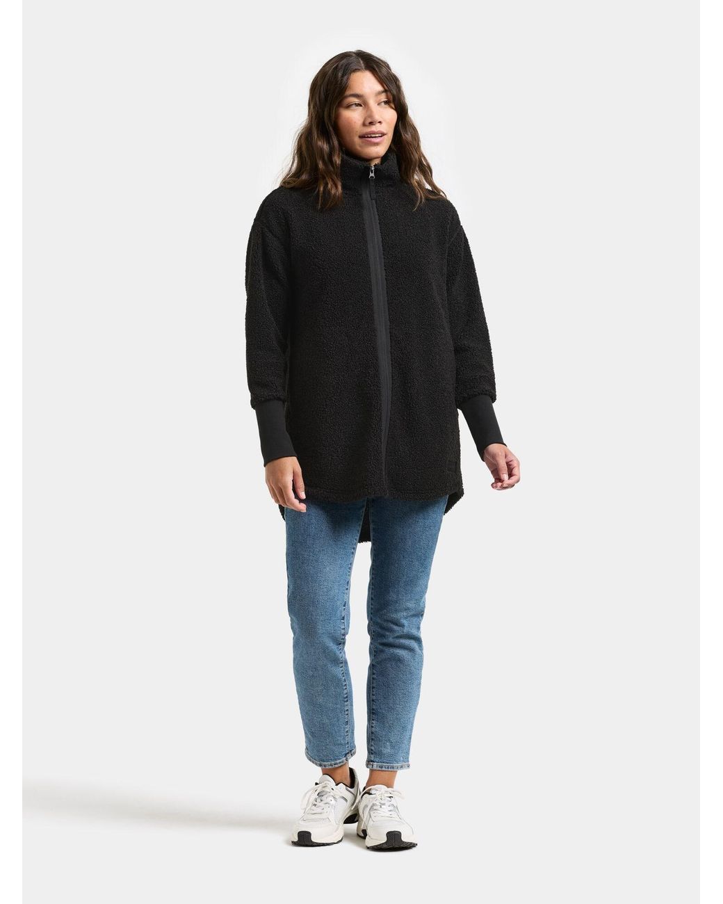 Didriksons Black Fleecejacke Tola