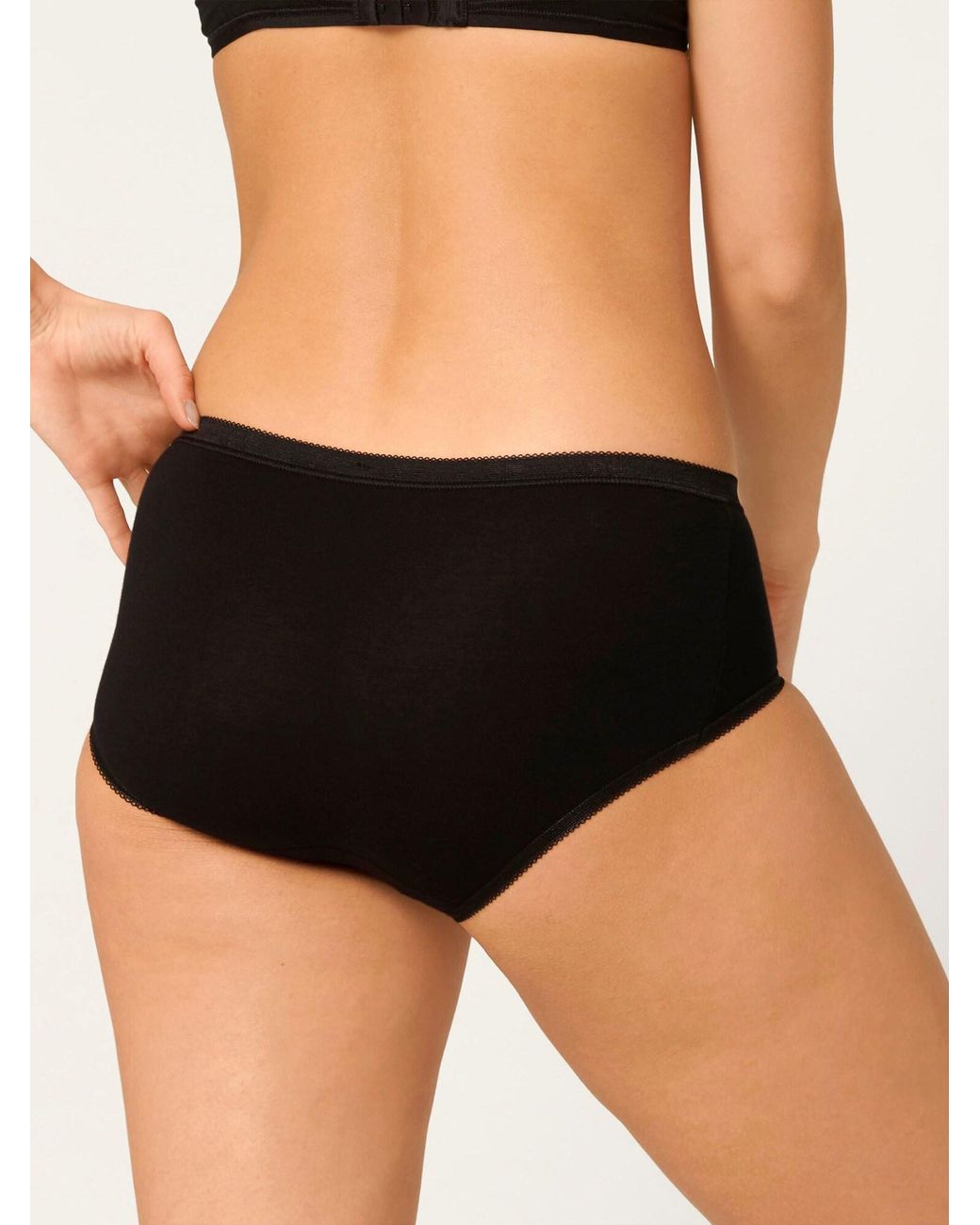 Sloggi Black Midislip Basic