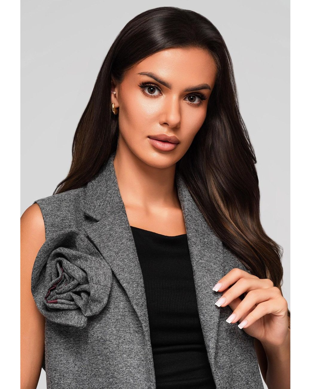 Ombre Gray Weste