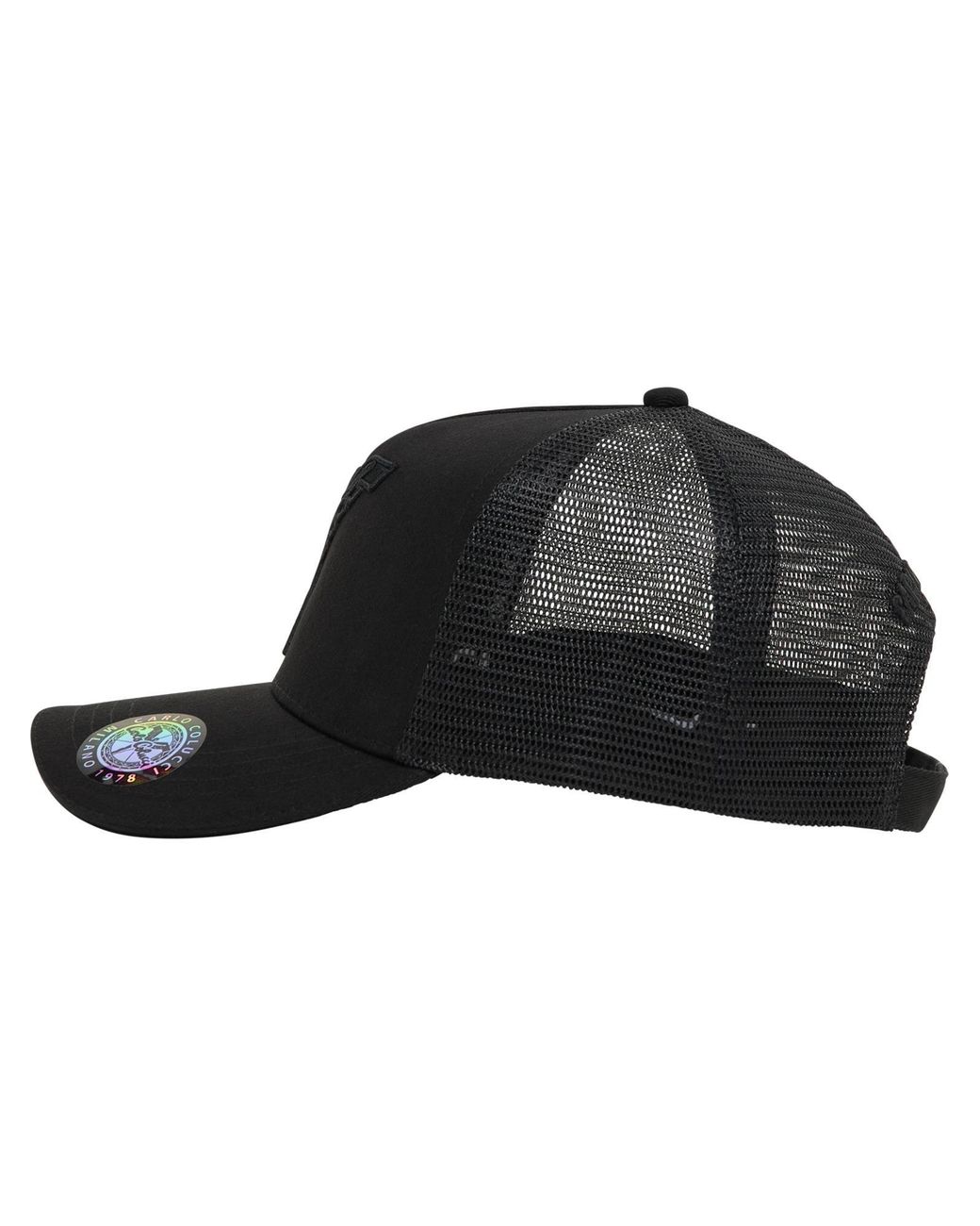 carlo colucci Cap Colussi in Black für Herren