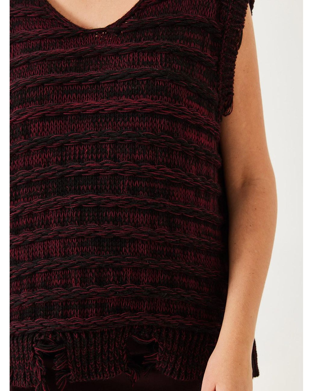 Bianco Lucci Black Pullunder
