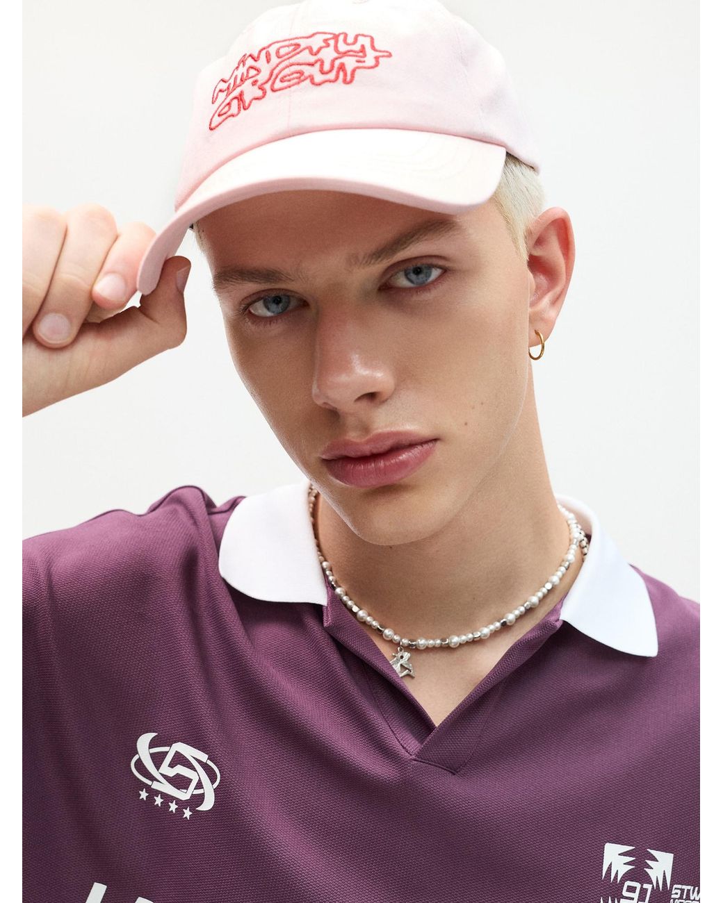 Pull&Bear Pink Cap