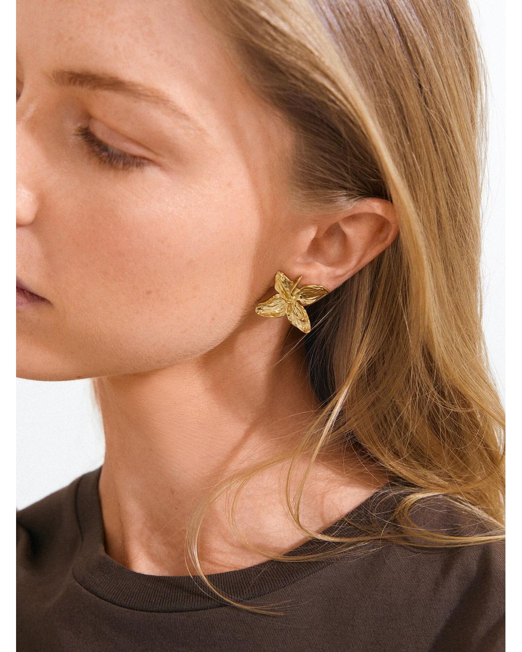 Pilgrim Metallic Ohrringe Trace