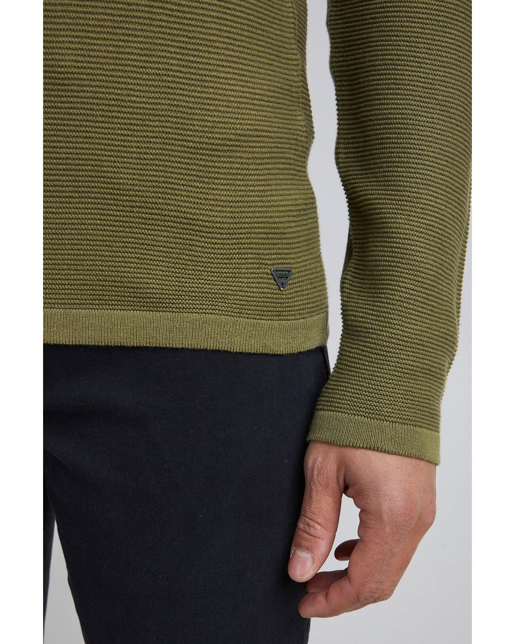 11 Project Pullover Frode in Green für Herren
