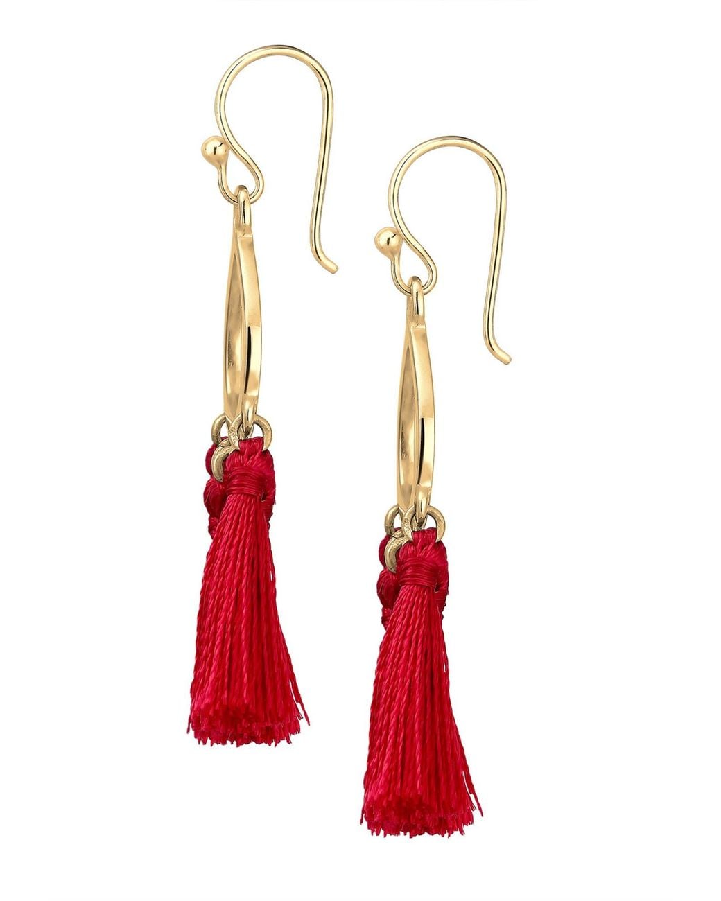 Elli Jewelry Red Ohrringe Boho