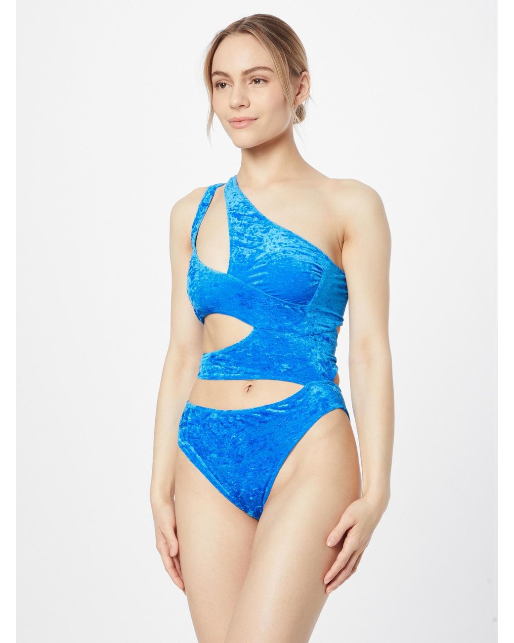 Solid & Striped Blue Badeanzug The Nikki