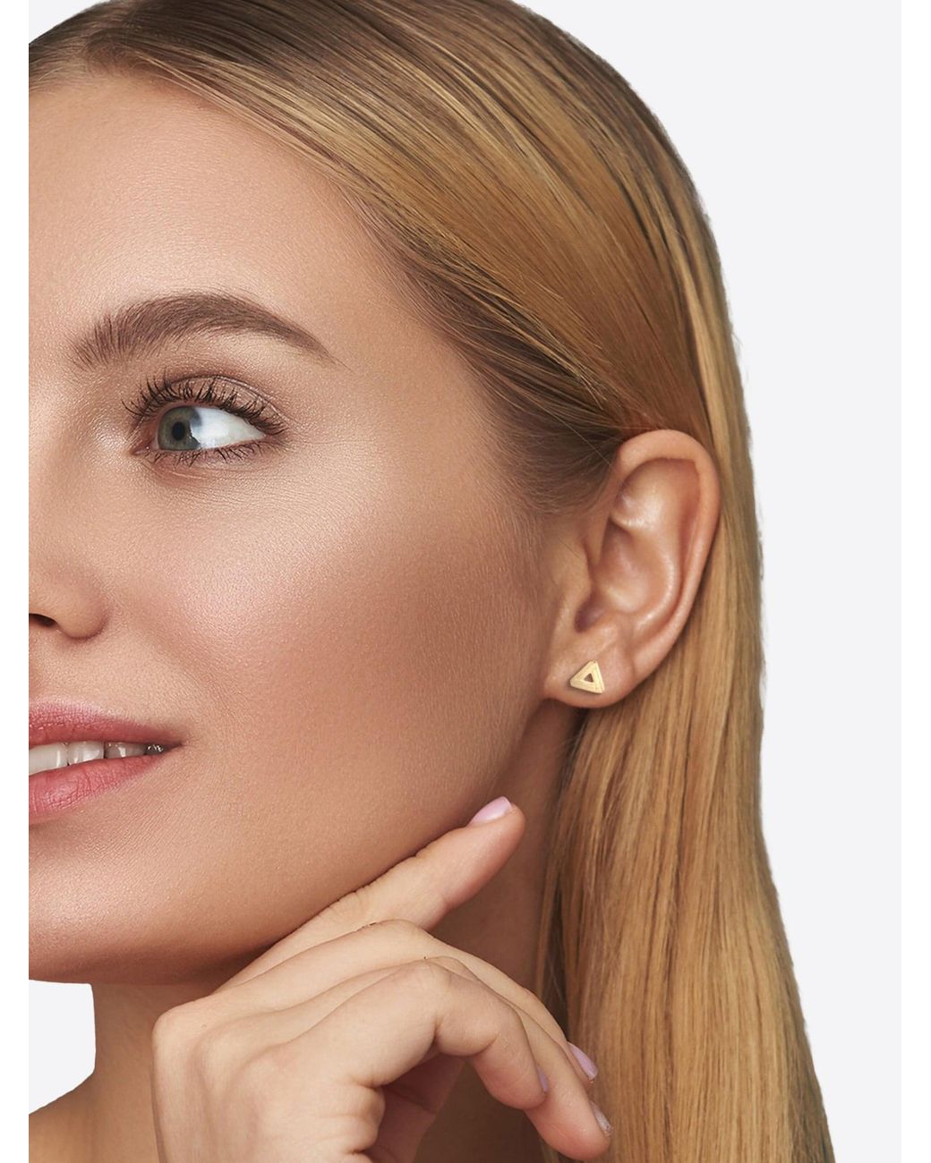 Sofia Milani Metallic Ohrringe Triangle