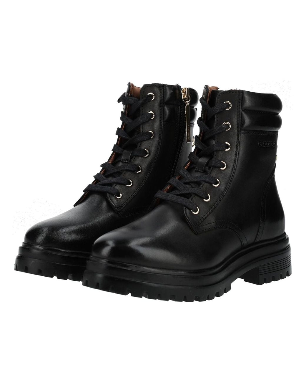 Gioseppo Black Schnürstiefelette