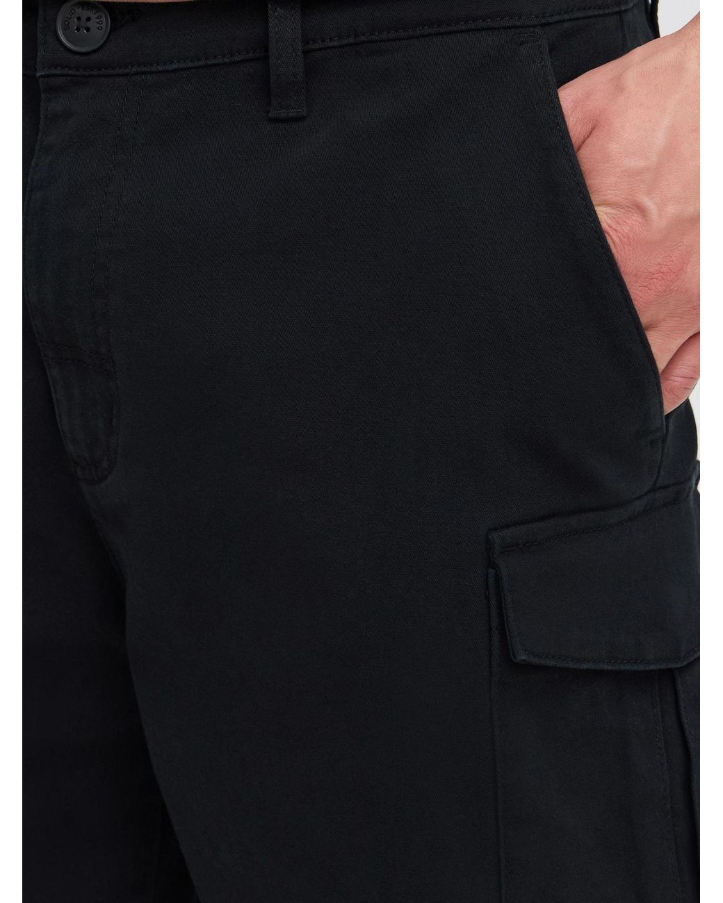 Solid Cargoshorts Sdmohan Stretch in Blue für Herren