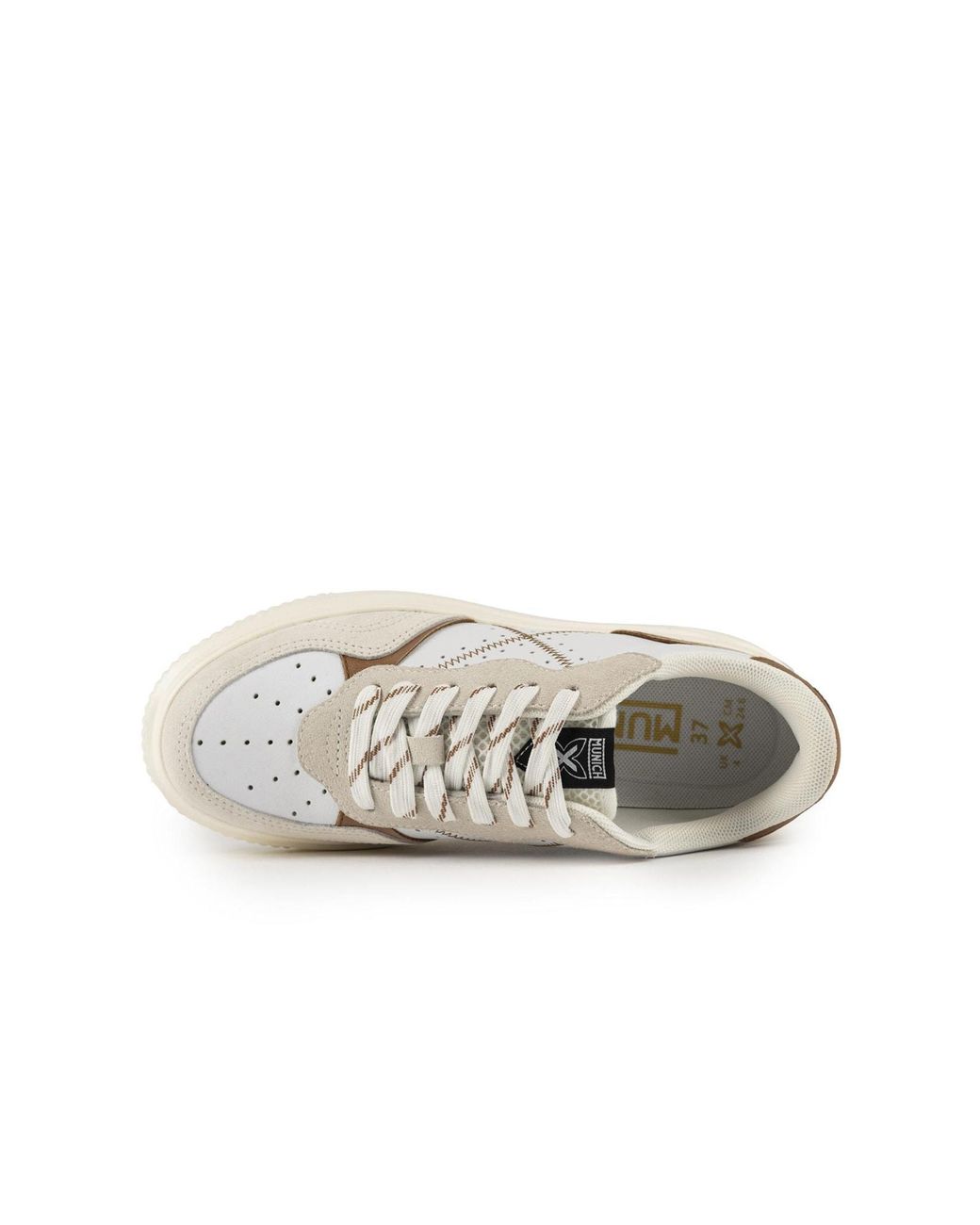 Munich White Trainers Suggar